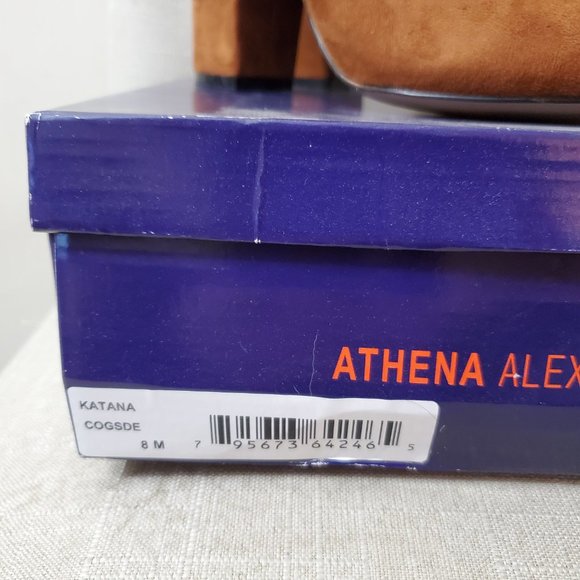 Athena Alexander Brown Suede Booties - Picture 6 of 6